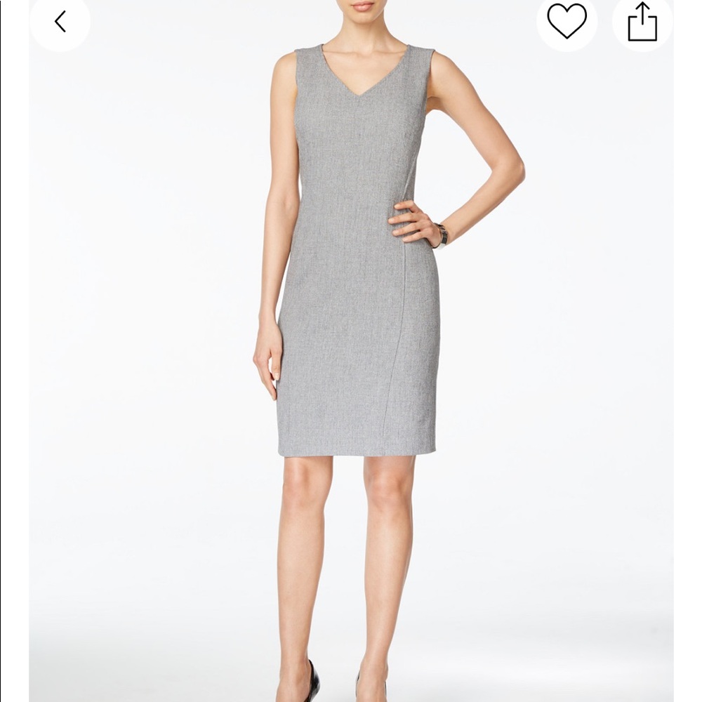 V Neck Sheath Work Dress NWT
